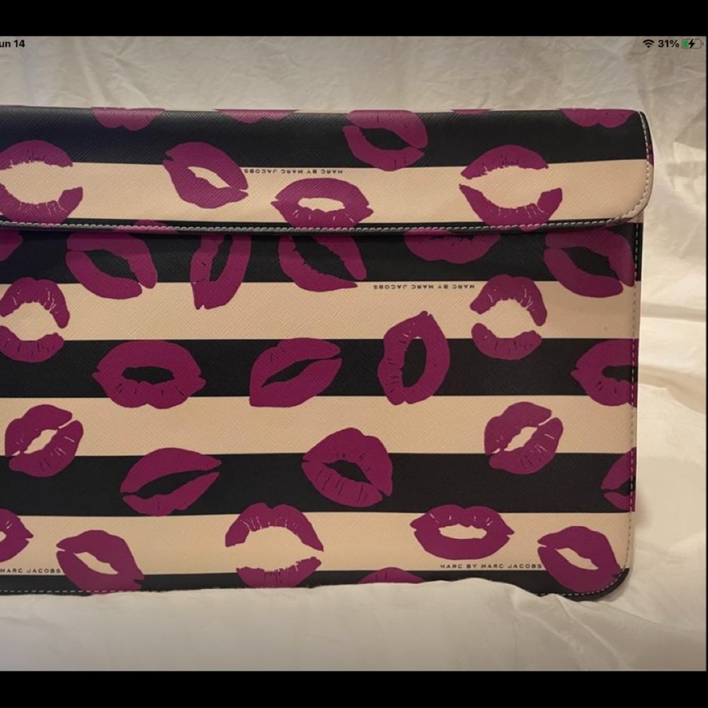 Marc Jacobs clutch laptop / iPad case, folder NWOT bag